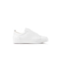 White leather Red Bottom